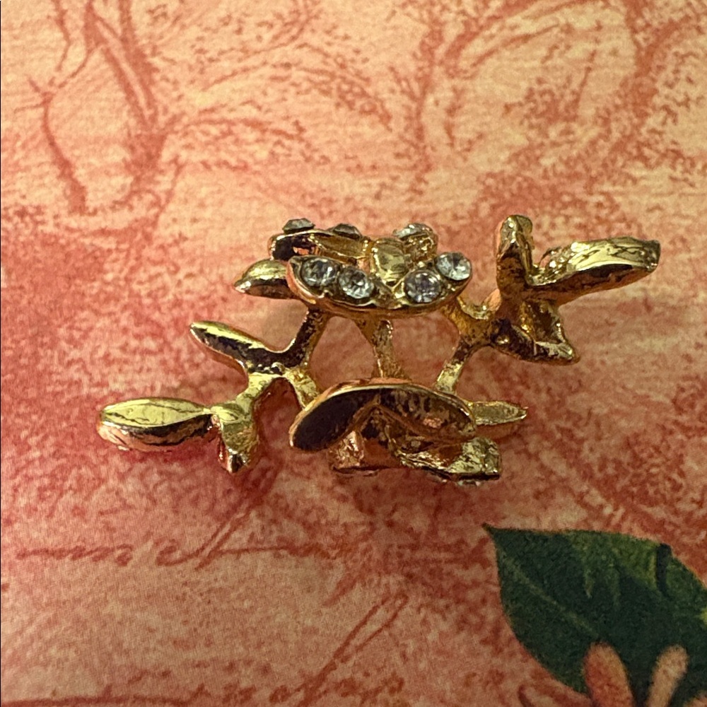 Sparkling Bling Stones Gold CZ Climbing Vine Boho Ear Earring Cuff 2/$18 - Picture 4 of 5